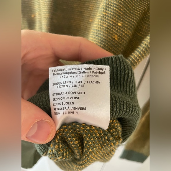 RODA Patterned Knit Linen Sweater - Picture 2 of 6